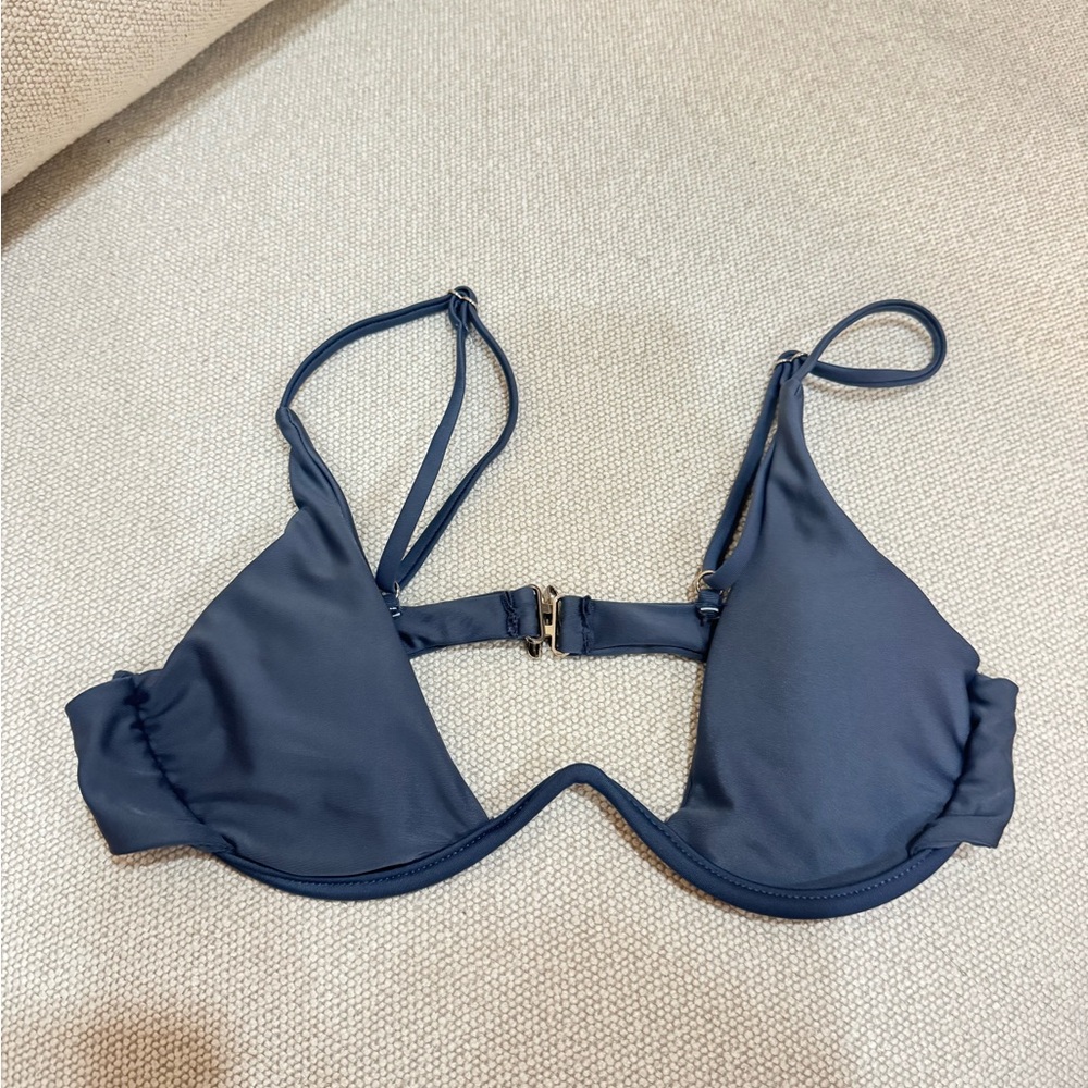 Stylish Blue Bikini Top